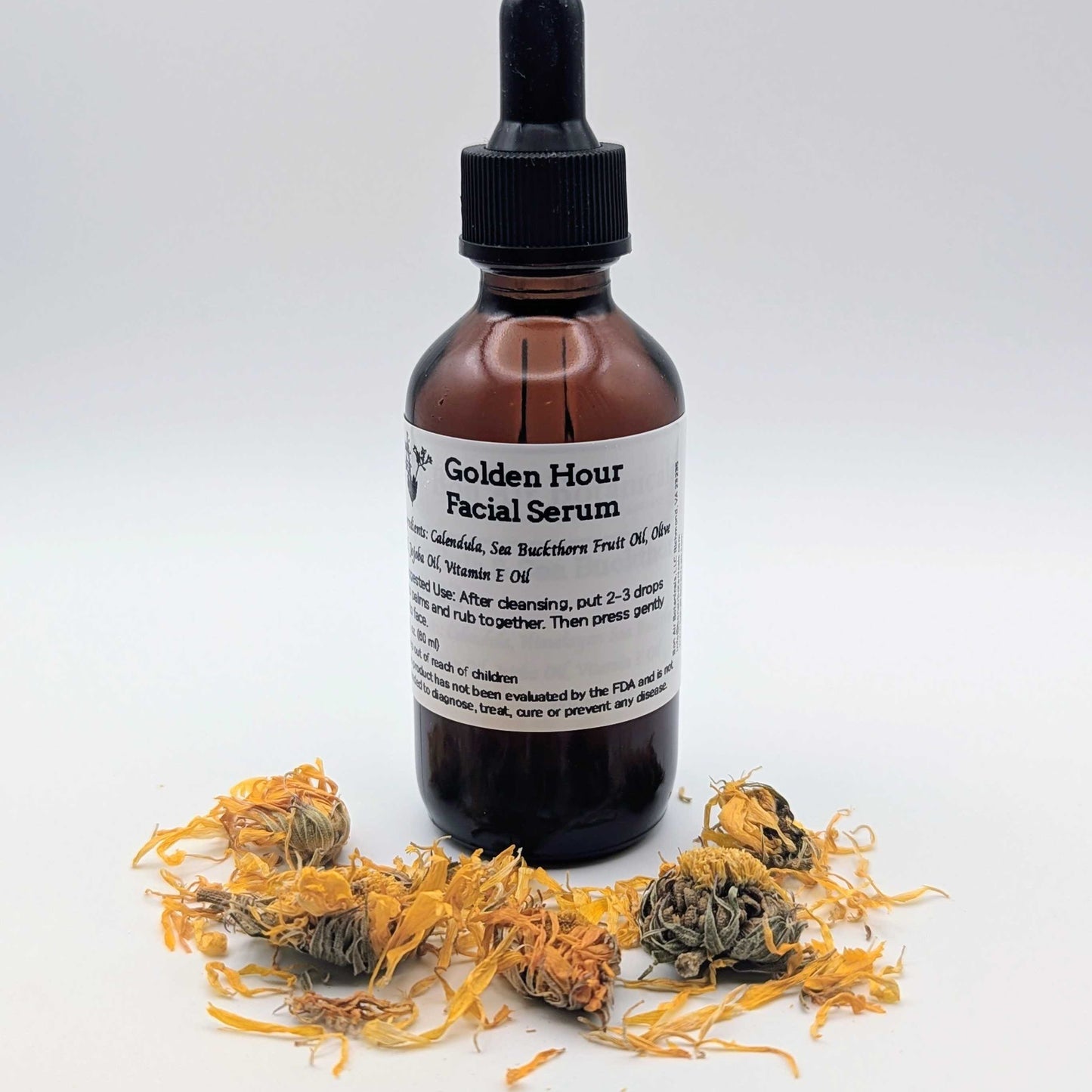 Golden Hour Facial Serum: Calendula & Sea Buckthorn Fruit