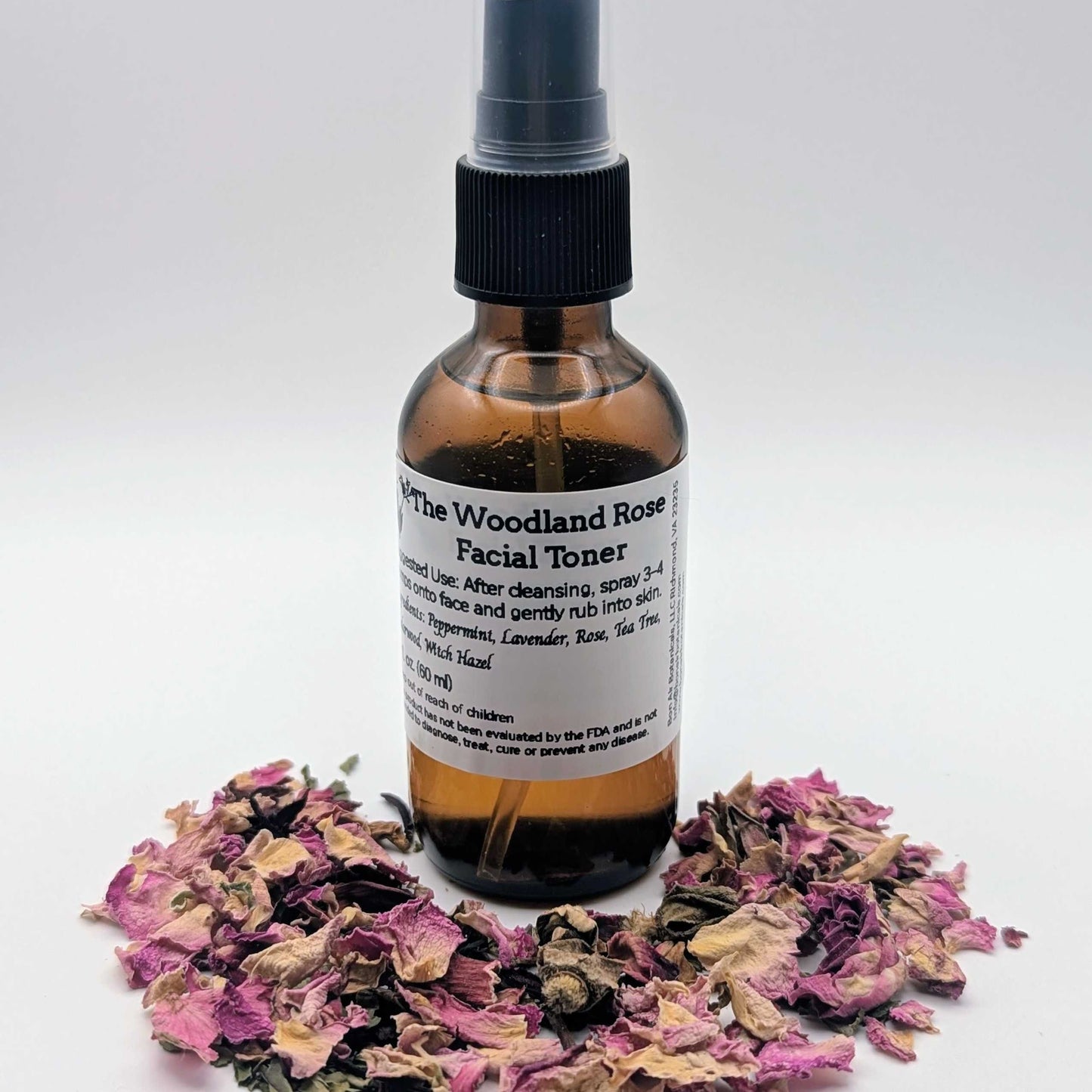 The Woodland: Rose, Tea Tree & Peppermint Facial Toner